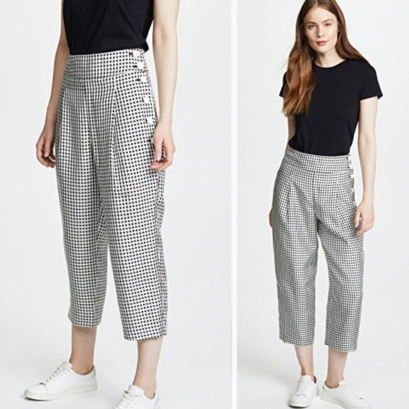 Club Monaco Pants - Club Monaco Valerena Cropped High Rise Pants 10